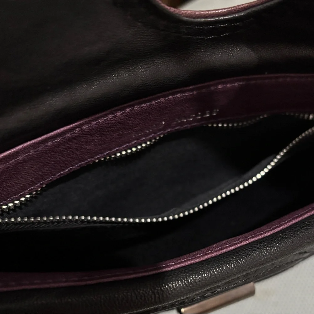 94 | 🍁🍁Marc Jacobs Daydream Eugenie Honeydew Clutch in Dark Purple - Picture 7 of 7